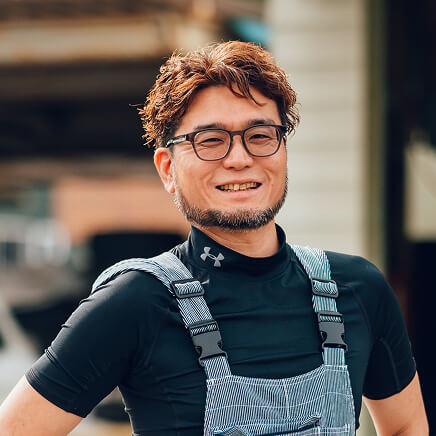 笑顔の佐藤社長